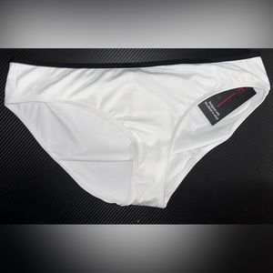 White NOBO bathing suit bottoms